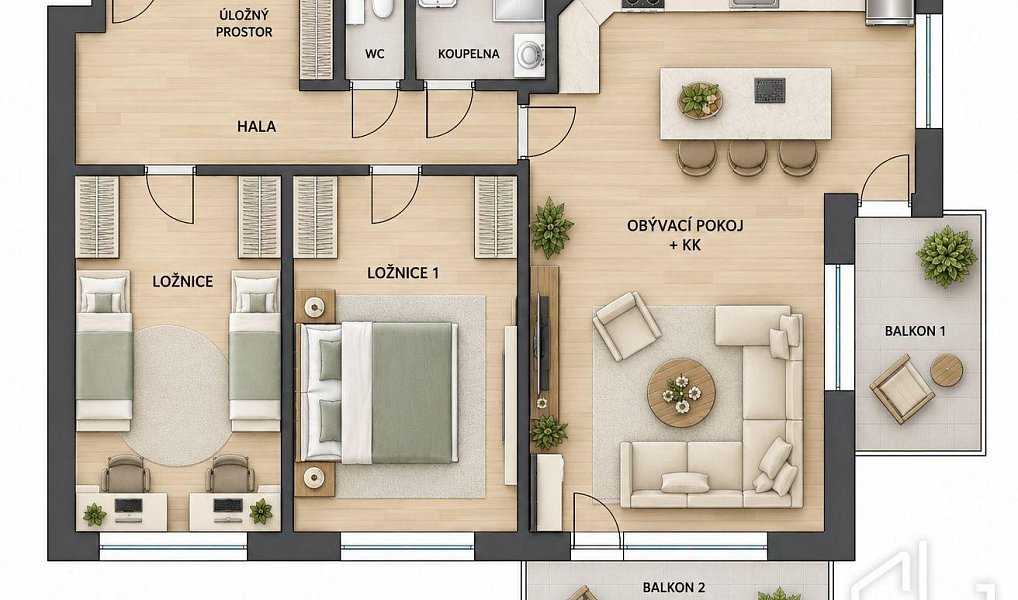 Prodej bytu 3+kk 94 m², Praha – náhled fotky 21