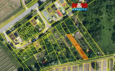 Prodej zahrady 285 m², Brod nad Dyjí, okres Břeclav
