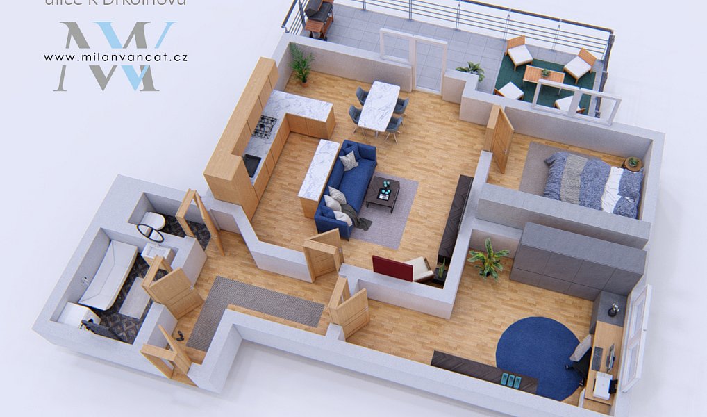 Prodej bytu 3+kk 70 m², Příbram – náhled fotky 3