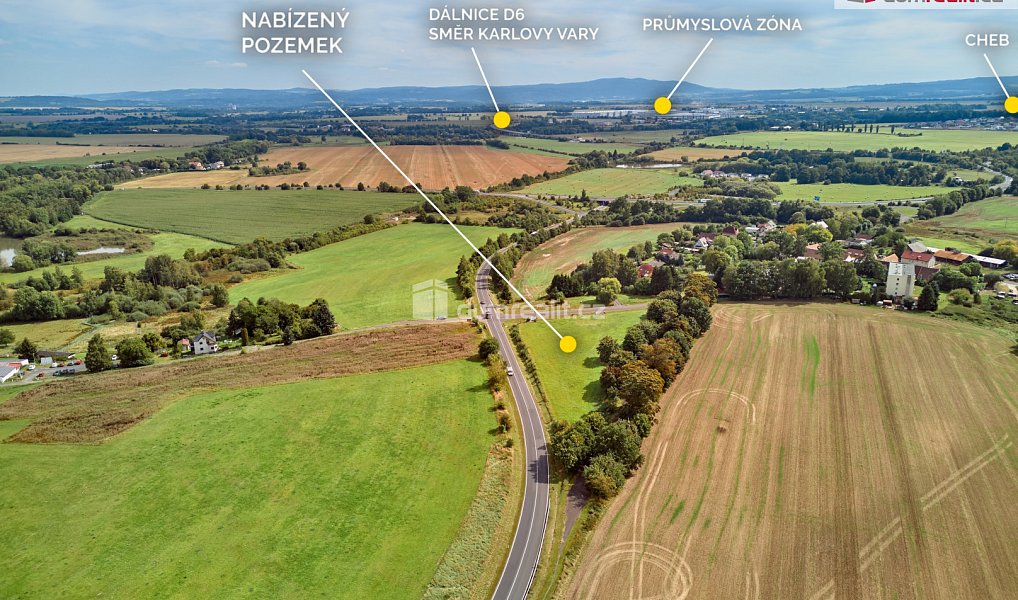 Prodej stavebního pozemku 6 597 m², Františkovy Lázně – náhled fotky 7