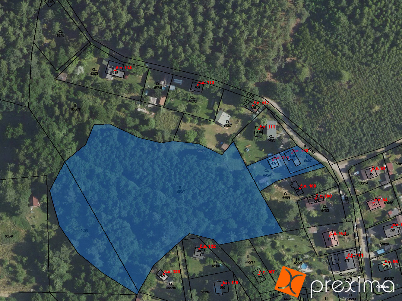Prodej zahrady 10 098 m²