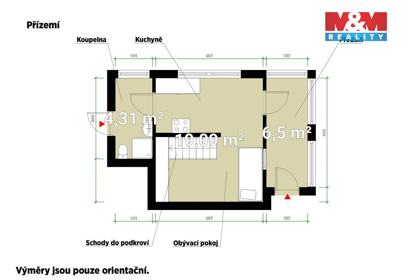 Prodej chaty/chalupy 50 m² s pozemkem 456 m² — photo 2