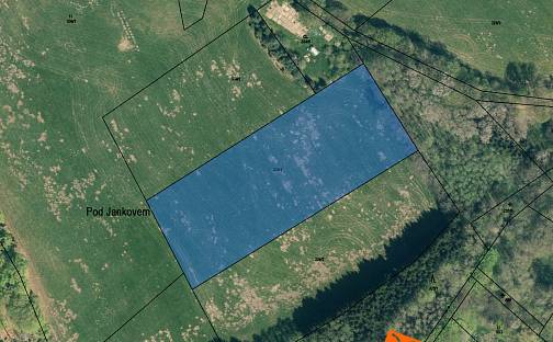 Prodej pole 6 951 m², Sedlec-Prčice, okres Příbram