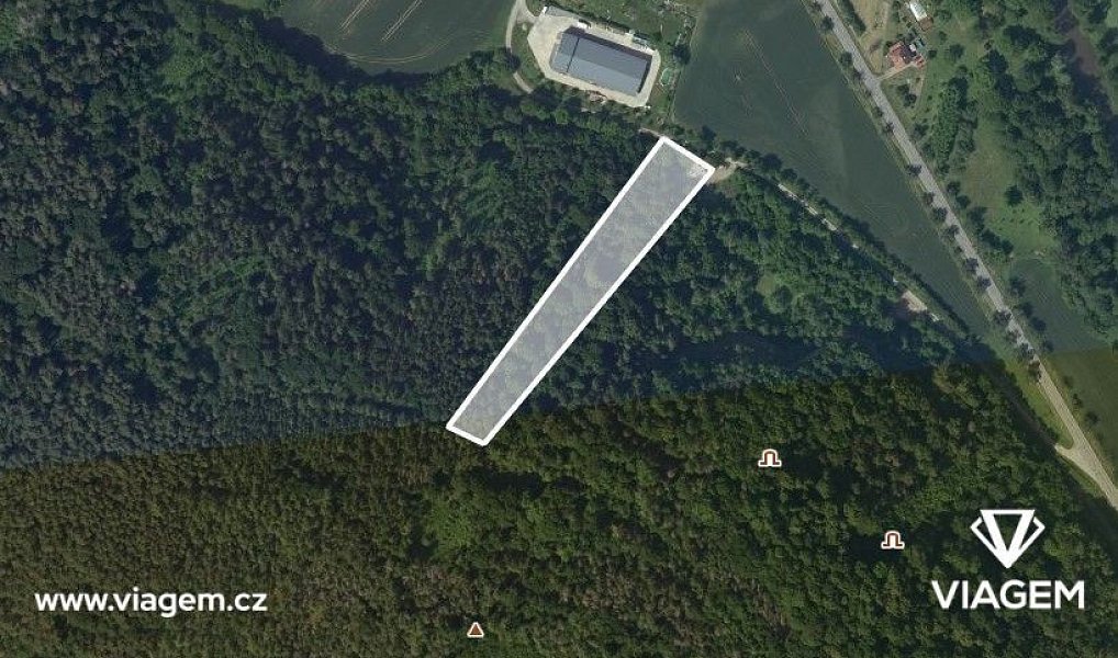 Prodej lesa 6 135 m², Štěpánovice – náhled fotky 2