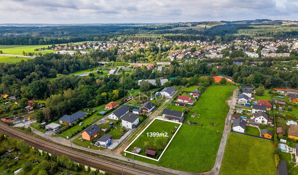 Prodej stavebního pozemku 1 399 m², Sezimovo Ústí – náhled fotky 4