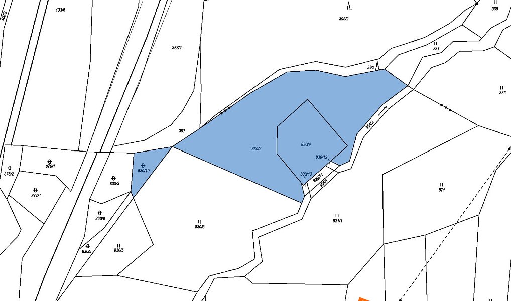 Prodej pozemku 4 348 m², Třebčice – náhled fotky 2