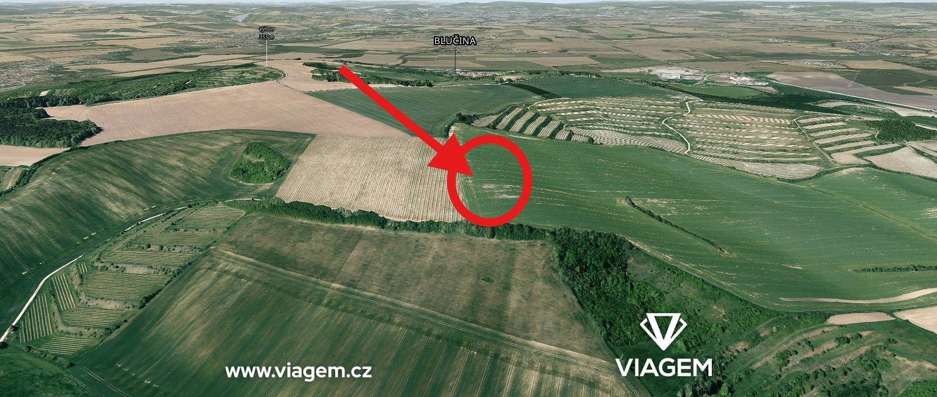 Prodej pole 2 615 m²