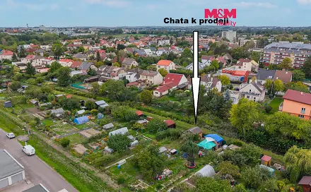 Prodej chaty/chalupy 10 m² s pozemkem 402 m², Hradec Králové - Pouchov