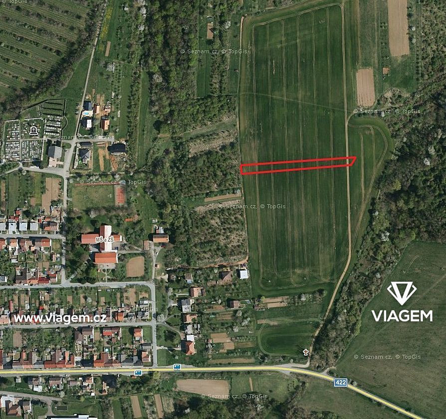 Prodej pole 434 m²
