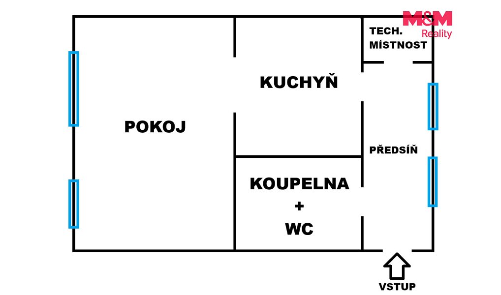 Prodej bytu 1+1 30 m², Nový Jičín – náhled fotky 6