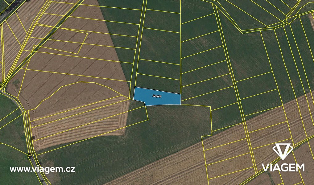 Prodej pole 666 m², Jičíněves – náhled fotky 4
