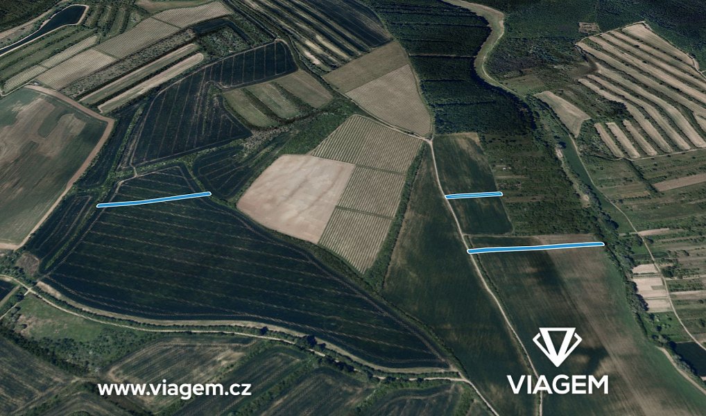 Prodej pole 1 189 m², Archlebov – náhled fotky 2