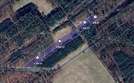 Prodej pole 3 343 m², Krakovany, okres Kolín