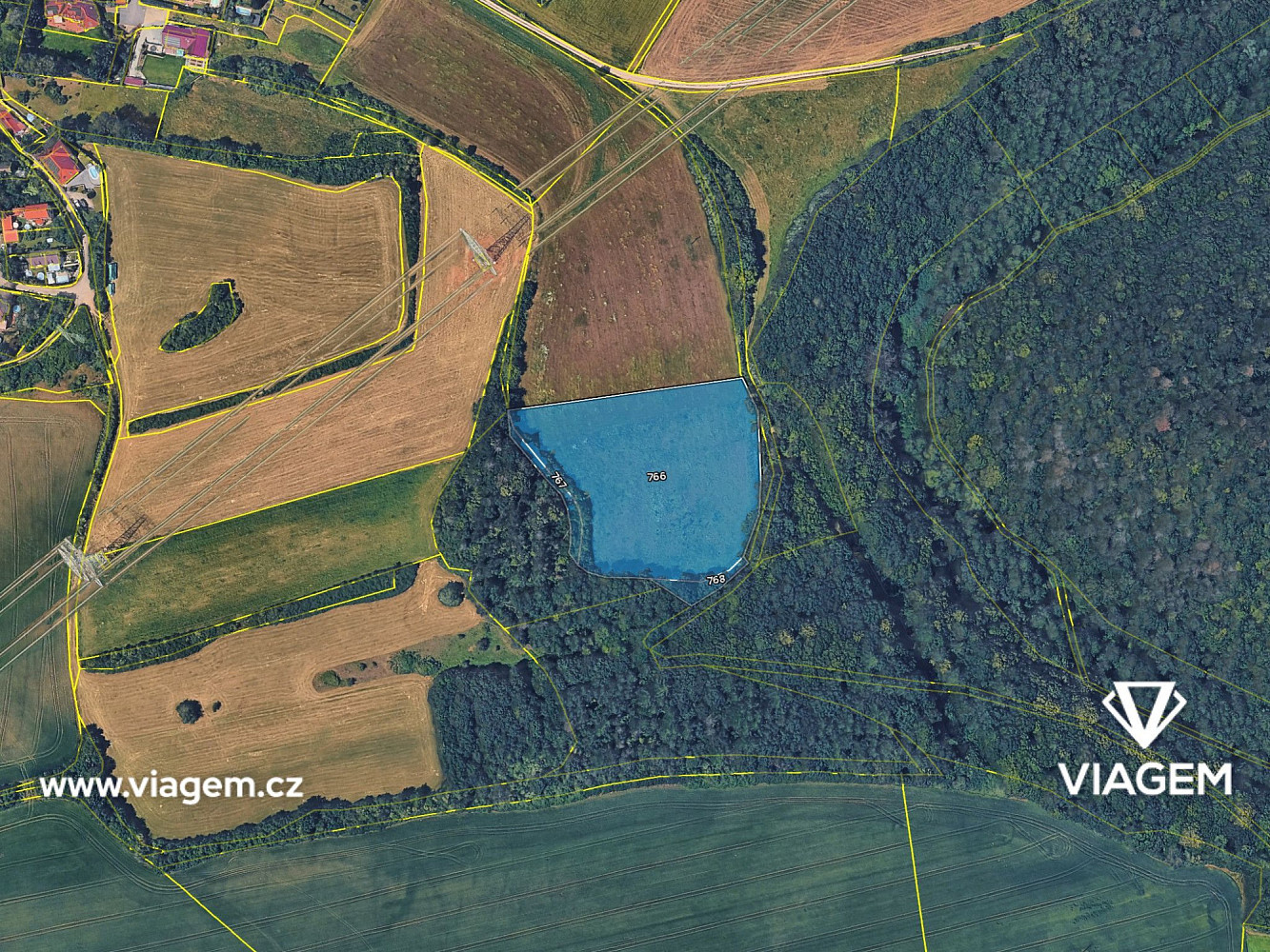Prodej pole 1 309 m² — photo 4