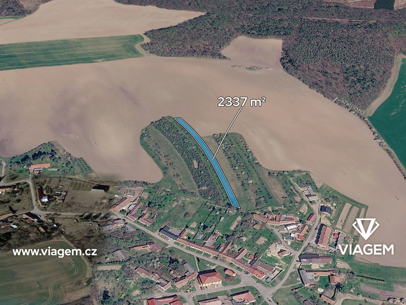 Prodej zahrady 467 m²