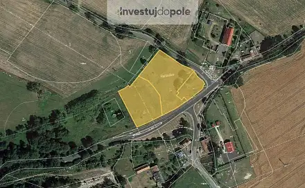 Prodej stavebního pozemku 9 202 m², Nebanice - Hartoušov, okres Cheb