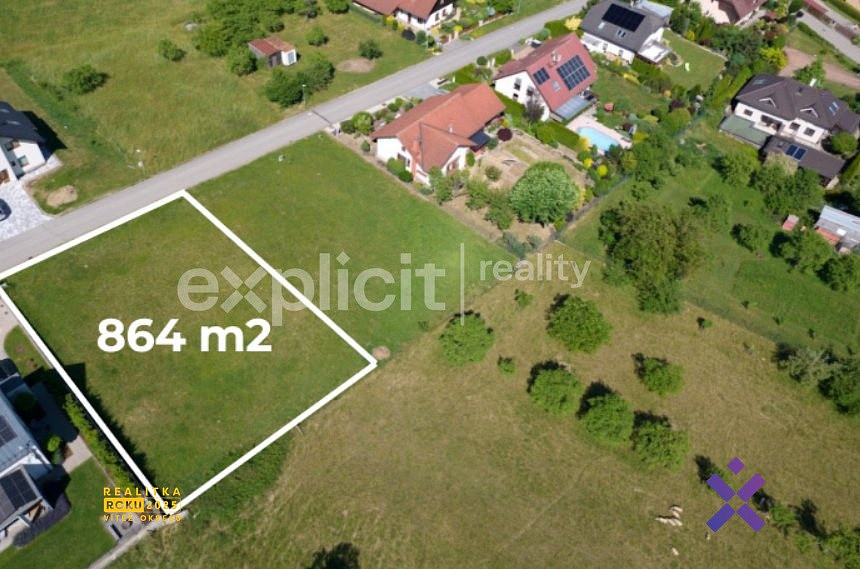 Prodej stavebního pozemku 864 m² — photo 3