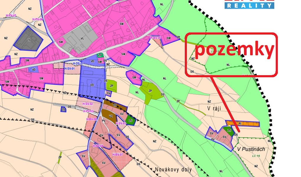 Prodej louky 5 804 m², Červený Kostelec – náhled fotky 3