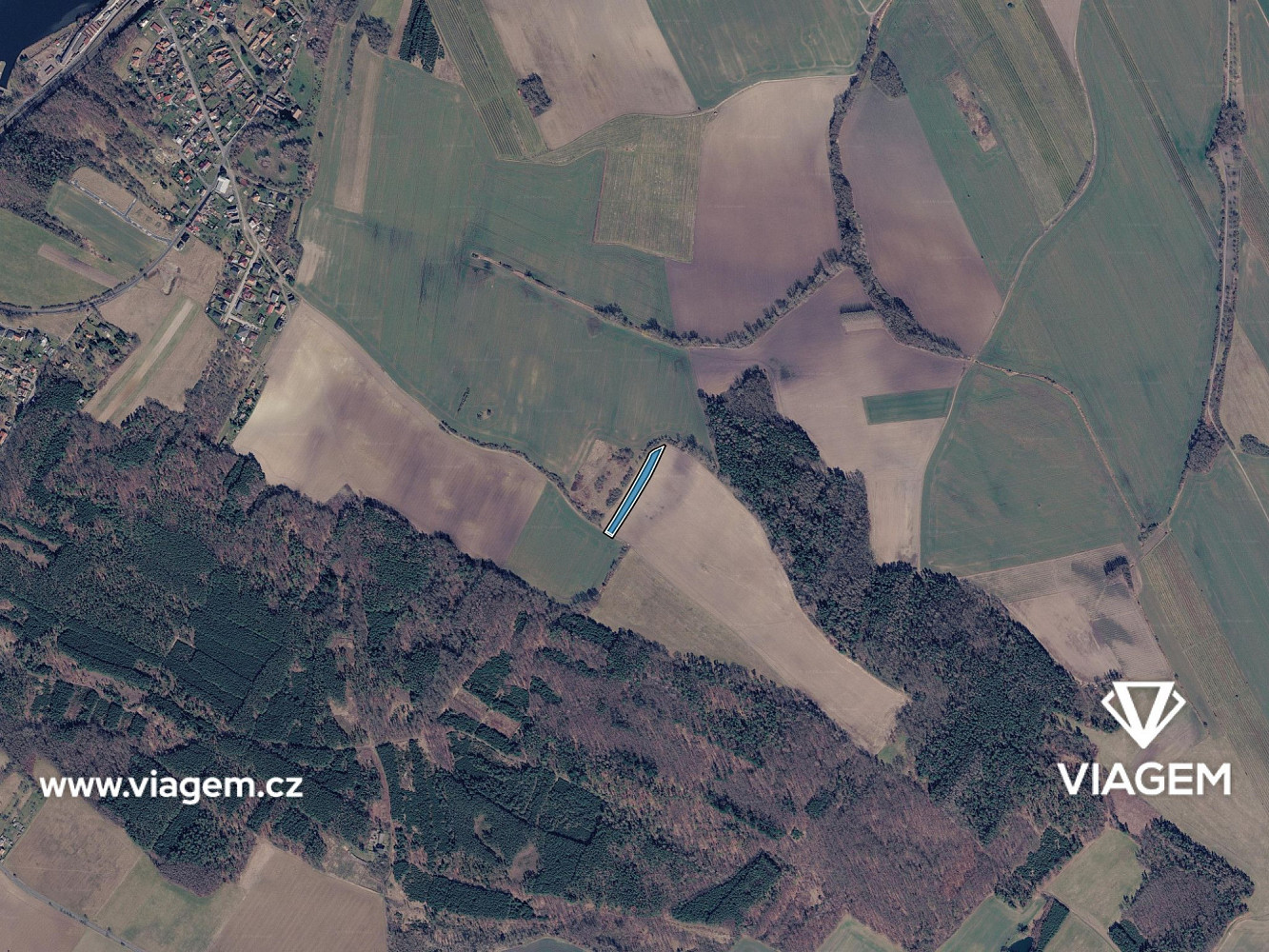 Prodej pole 3 587 m² – fotografie 3