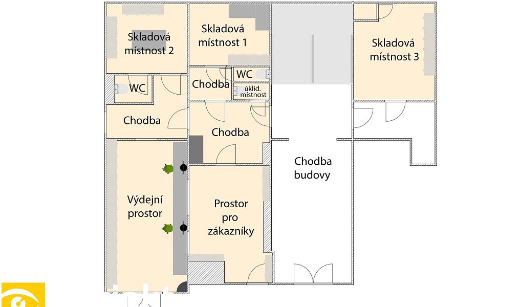 Prodej obchodních prostor 95 m², Praha – náhled fotky 2