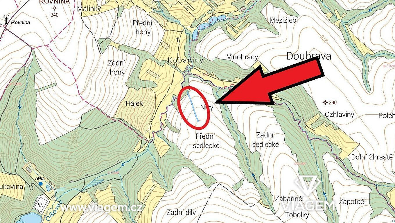 Prodej pole 594 m² – fotografie 3