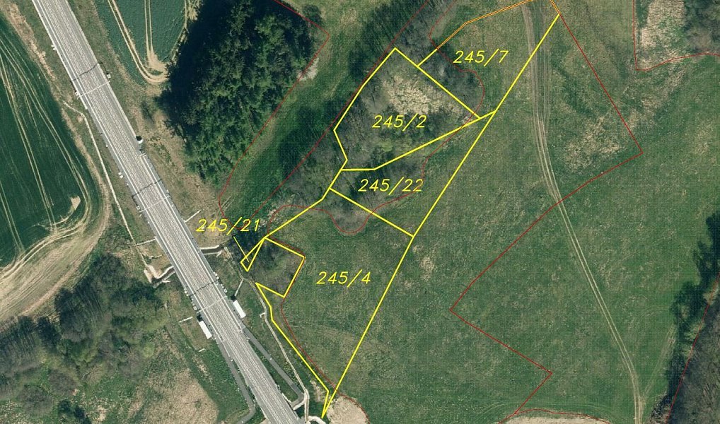 Prodej pole 8 388 m², Mezno – náhled fotky 7