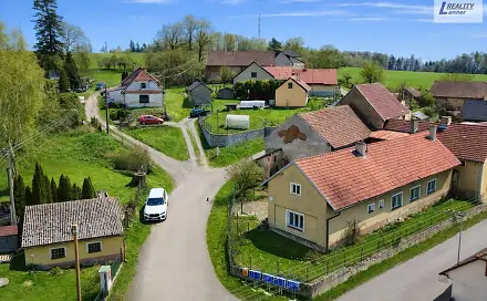 Prodej domu 90 m² s pozemkem 661 m², Uzeničky, okres Strakonice