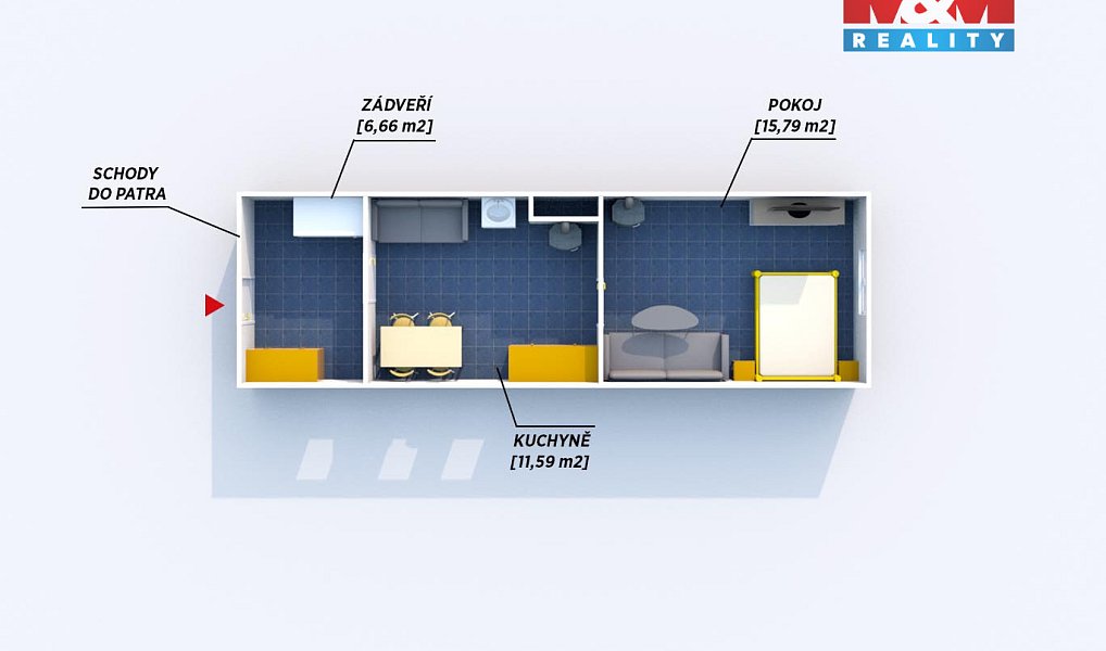 Prodej chaty/chalupy 72 m² s pozemkem 663 m², Čistá – náhled fotky 17