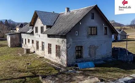 Prodej domu 400 m² s pozemkem 5 169 m², Černá Voda, okres Jeseník