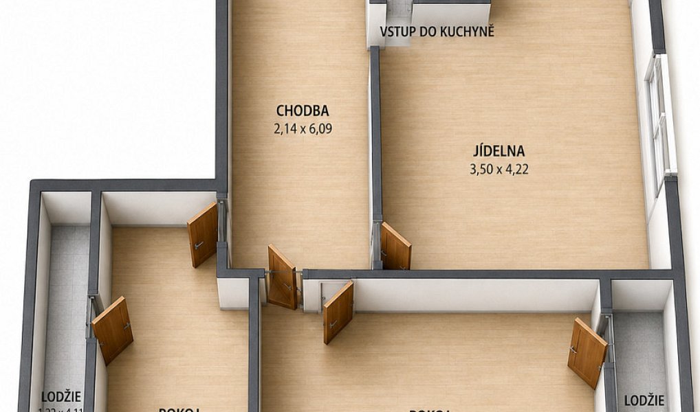 Prodej bytu 3+kk 74 m², Havlíčkův Brod – náhled fotky 16