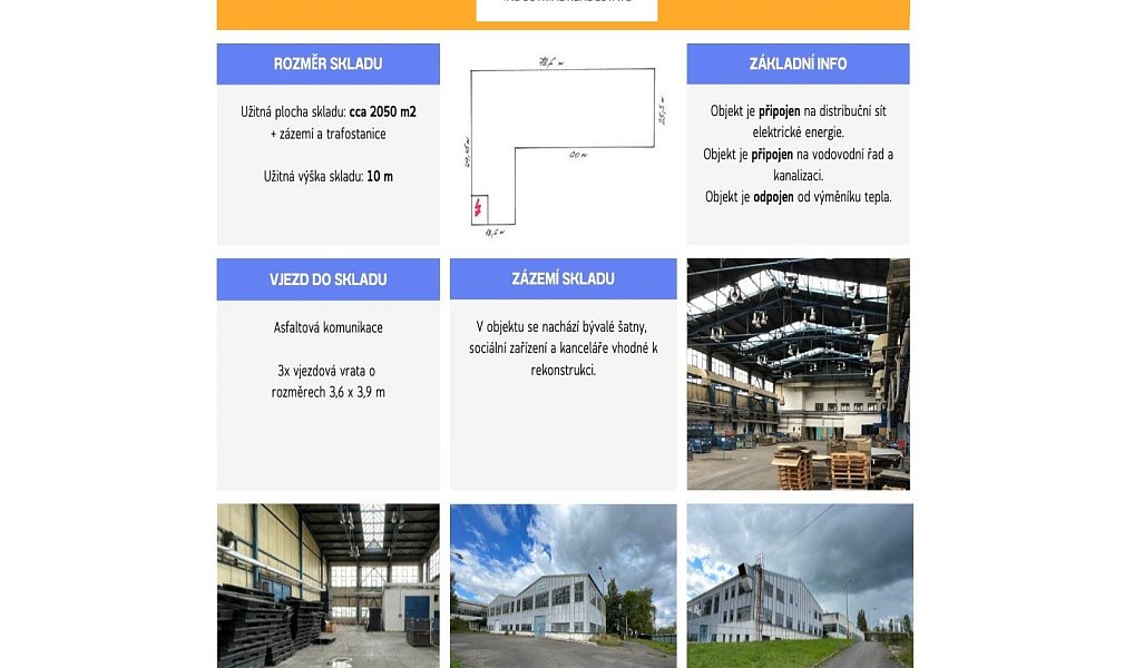Pronájem skladovacích prostor 2 050 m², Příbram – náhled fotky 18