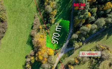Prodej pozemku 970 m², Zděchov, okres Vsetín