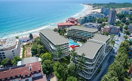 Prodej bytu 1+kk 39 m², Nesebar, AMIRA SEA RESIDENCE, Bulharsko