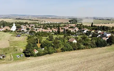 Prodej stavebního pozemku 1 534 m², Prusy-Boškůvky - Moravské Prusy, okres Vyškov