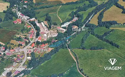 Prodej zahrady 3 811 m², Potštát, okres Přerov