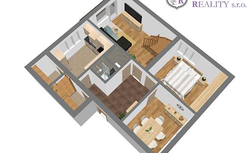 Prodej bytu 5+1 112 m², Lesní, Hluboká nad Vltavou, okres České Budějovice