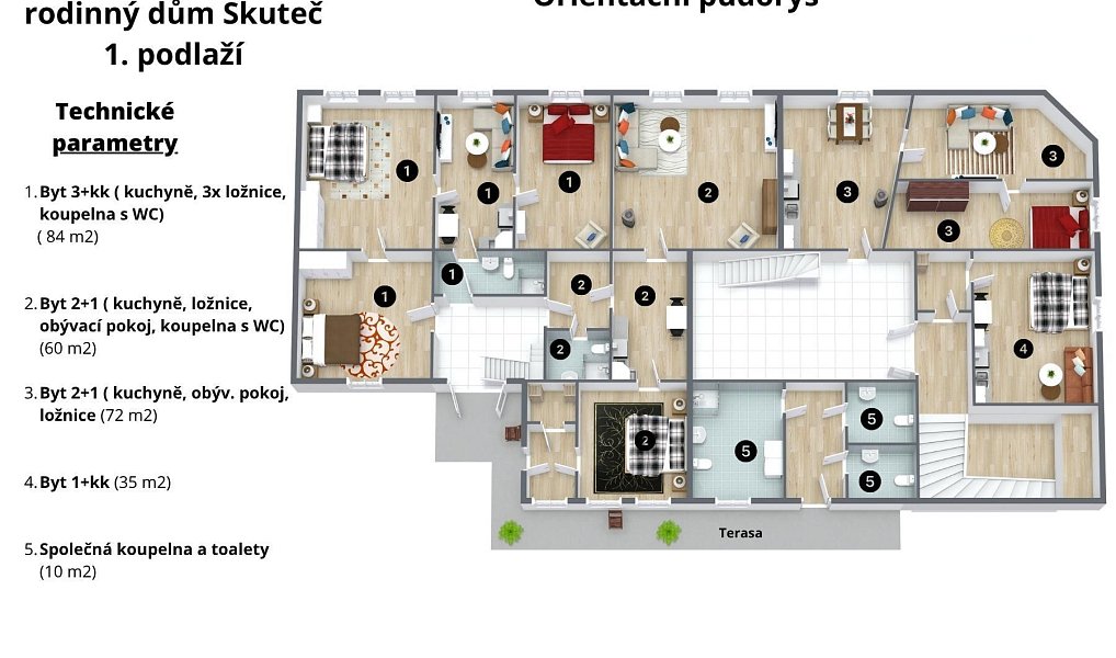 Prodej domu 580 m² s pozemkem 997 m², Skuteč – náhled fotky 7