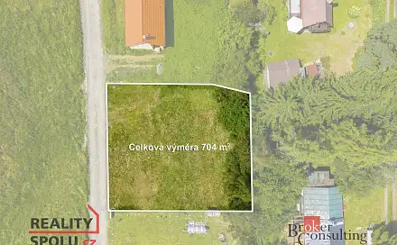 Prodej stavebního pozemku 704 m², Jihlava - Zborná