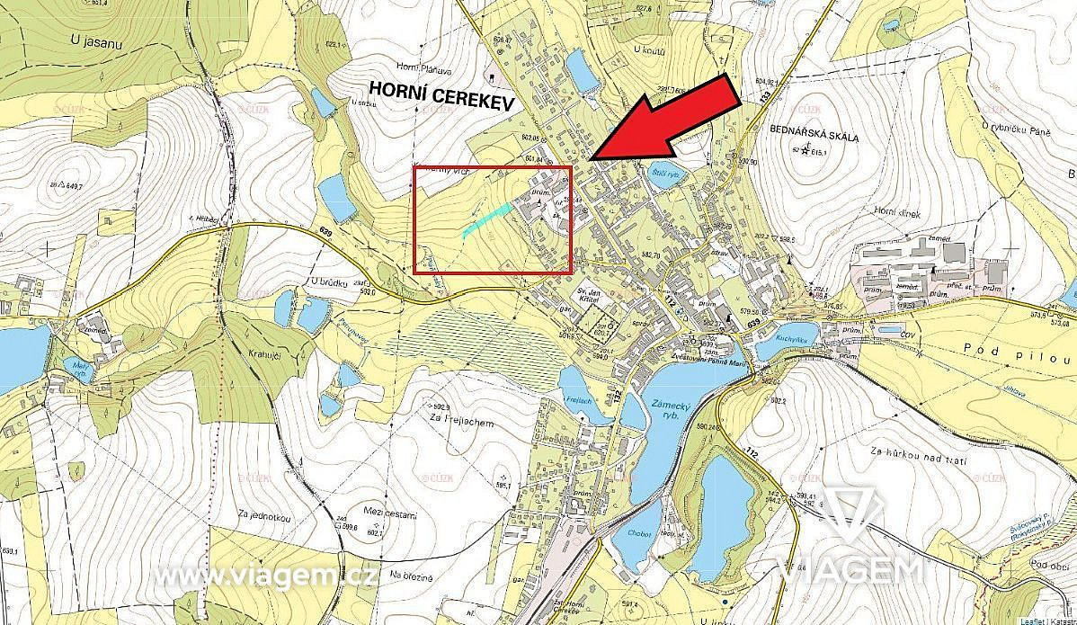 Prodej stavebního pozemku 738 m²