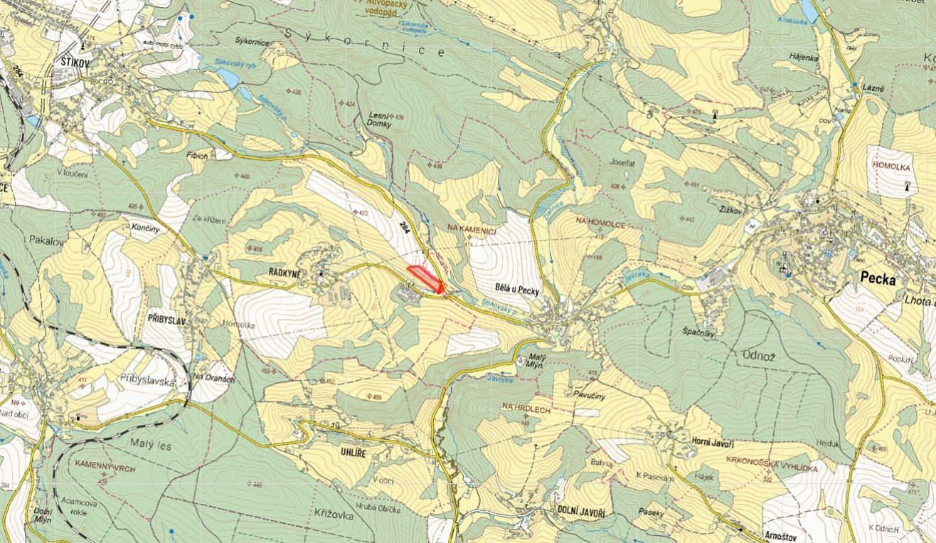 Prodej pole 15 334 m² – fotografie 2