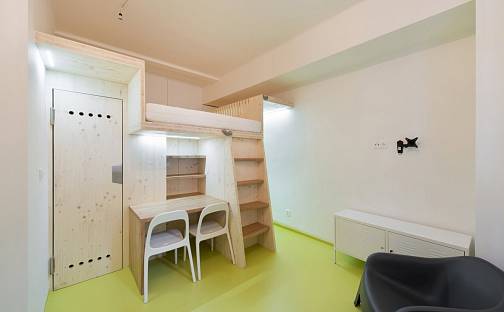 Pronájem bytu 1+kk 20 m², Nad studánkou, Praha 4 - Nusle