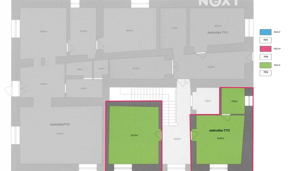 Prodej kanceláře 46 m², Benátky nad Jizerou – náhled fotky 12