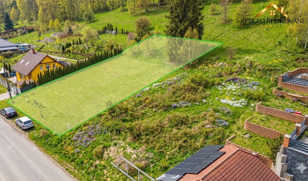 Prodej stavebního pozemku 1 000 m², Kraslice – náhled fotky 4