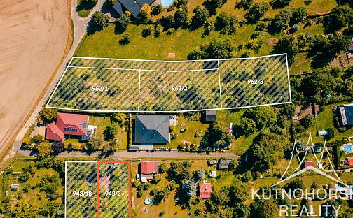 Prodej stavebního pozemku 856 m², Týnec nad Labem, okres Kolín