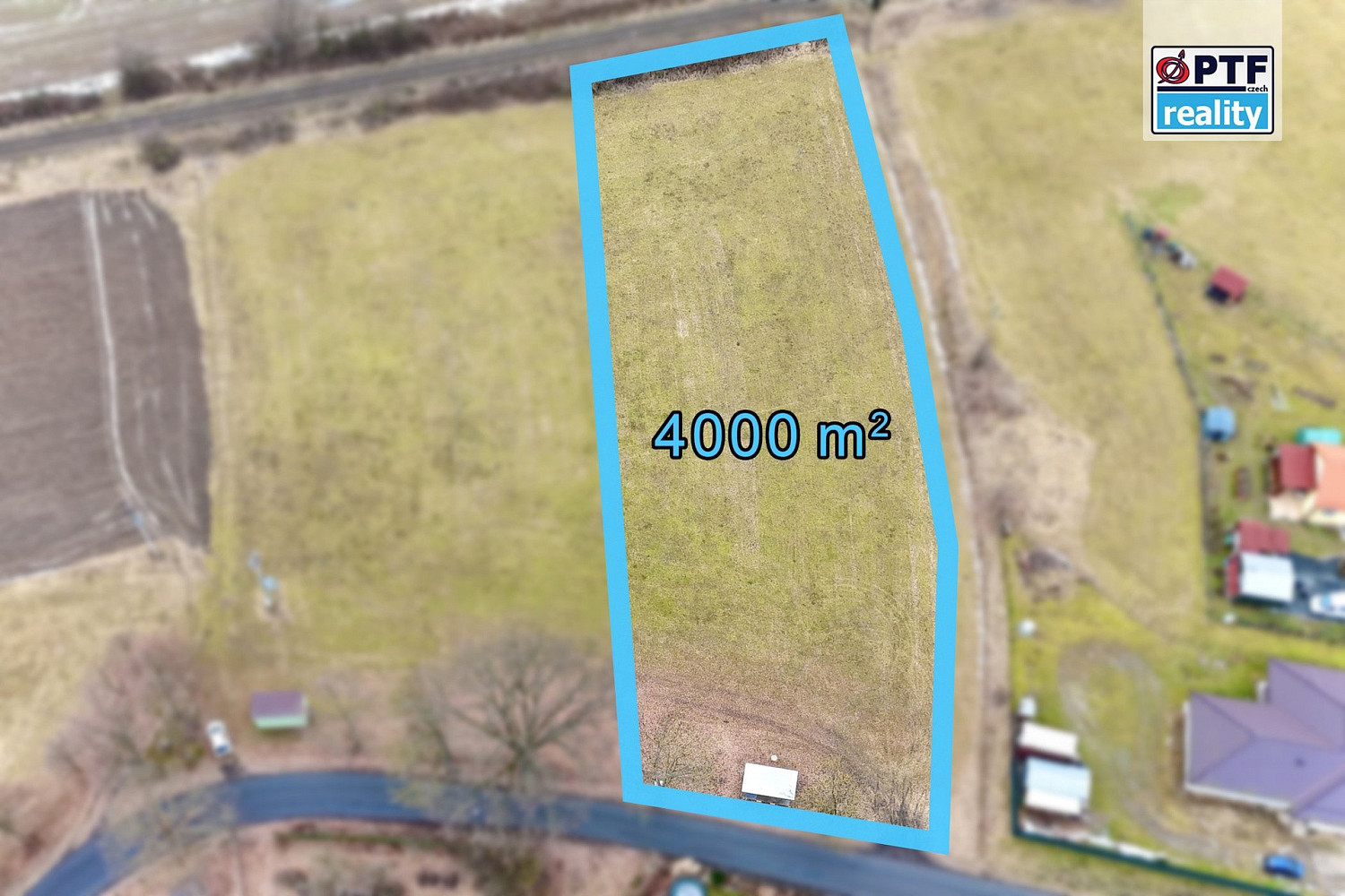 Prodej stavebního pozemku 4 000 m²