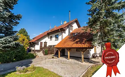 Prodej domu 291 m² s pozemkem 744 m², Stinná, Český Krumlov - Horní Brána