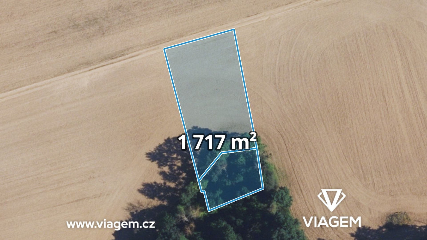 Prodej pole 1 717 m²