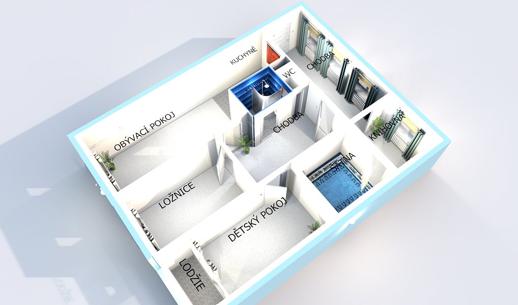 Pronájem pokoje 91 m², Praha – náhled fotky 13
