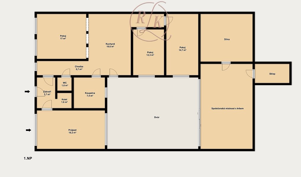 Prodej domu 118 m² s pozemkem 343 m², Jezeřany-Maršovice – náhled fotky 23