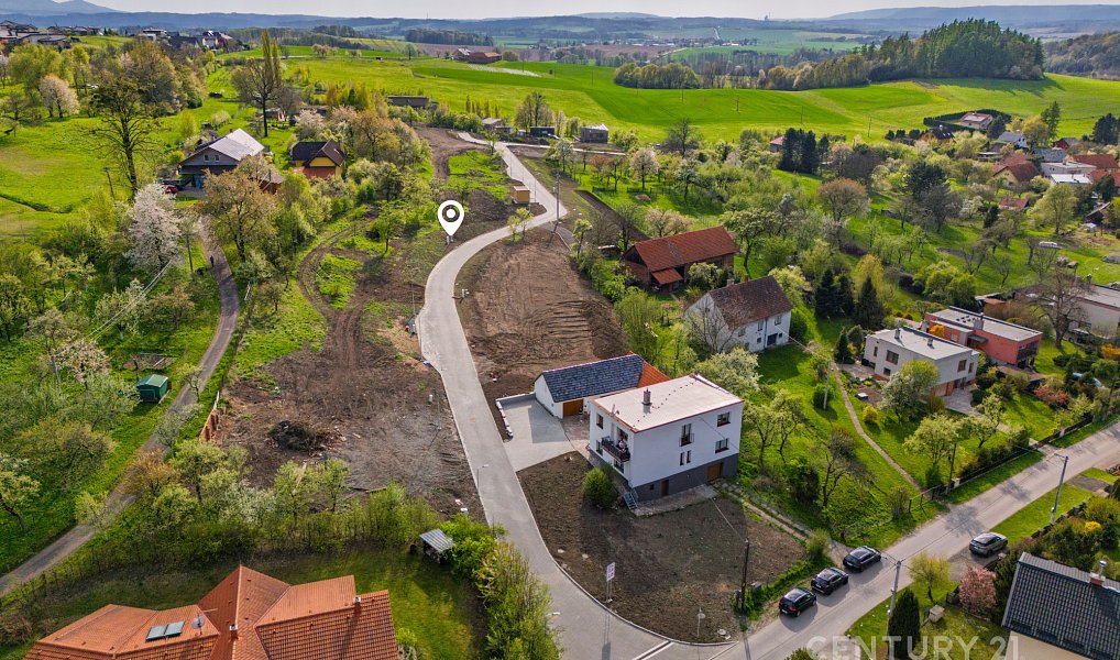 Prodej stavebního pozemku 1 204 m², Starý Jičín – náhled fotky 3